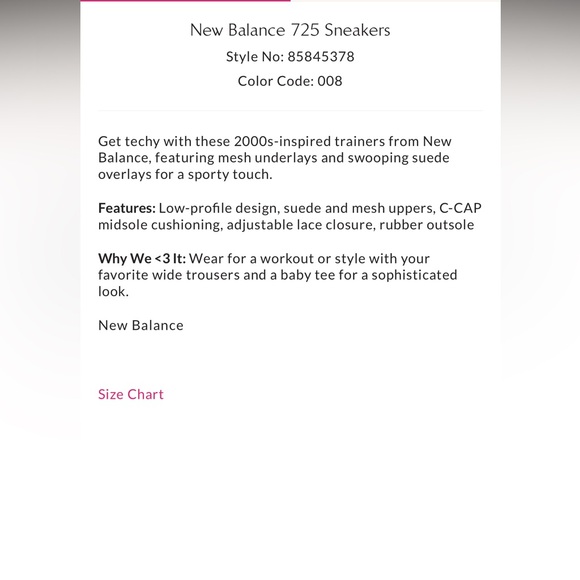 New Balance 725 Sneakers - Picture 2 of 8